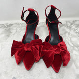 H&M WOMEN'S HEELS red 39