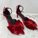 H&M WOMEN'S HEELS red 39