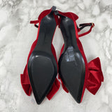 H&M WOMEN'S HEELS red 39