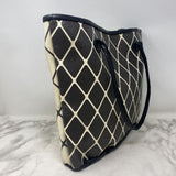 WOMEN'S BAG black ivory geo
