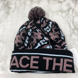 THE NORTH FACE WOMEN'S HAT black white dusty-pink