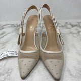 CHRISTIAN DIOR WOMEN'S HEELS cream 38.5
