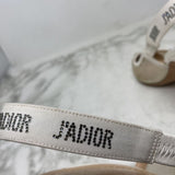 CHRISTIAN DIOR WOMEN'S HEELS cream 38.5