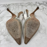 CHRISTIAN DIOR WOMEN'S HEELS cream 38.5