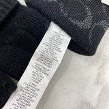 COACH WOMEN'S GLOVES/MITTS black silver