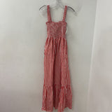 Hill House WOMEN'S DRESS red white S