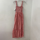 Hill House WOMEN'S DRESS red white S