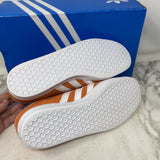 ADIDAS WOMEN'S SNEAKERS orange white mix 8