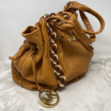 MICHAEL KORS WOMEN'S BAG tan gold