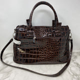 GENUINE LEATHER WOMEN'S BAG brown black
