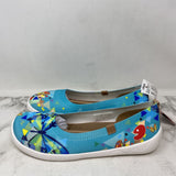 UIN WOMEN'S FLATS aqua yellow red multi 10