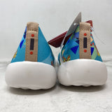 UIN WOMEN'S FLATS aqua yellow red multi 10