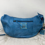 WOMEN'S BAG blue silver