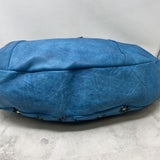 WOMEN'S BAG blue silver