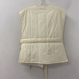 WOMEN'S VESTS OUTERWEAR cream M/S