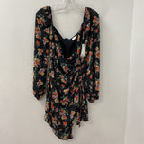 DEE ELLY WOMEN'S DRESS black red yellow green XS/S