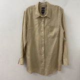 GAP WOMEN'S BLOUSE/SHIRT camel L