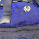 LULULEMON WOMEN'S BAG blue black houndstooth
