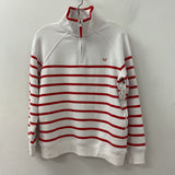 WOMEN'S SWEATER white red M/8