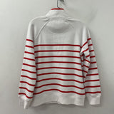 WOMEN'S SWEATER white red M/8