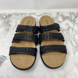 CLARKS WOMEN'S SANDALS black 10
