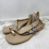 NATURALIZER WOMEN'S SANDALS snake print 10