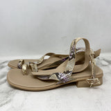 NATURALIZER WOMEN'S SANDALS snake print 10