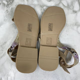 NATURALIZER WOMEN'S SANDALS snake print 10