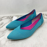 ROTHYS WOMEN'S FLATS aqua 10