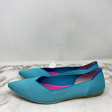 ROTHYS WOMEN'S FLATS aqua 10