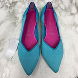 ROTHYS WOMEN'S FLATS aqua 10