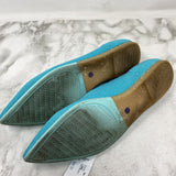 ROTHYS WOMEN'S FLATS aqua 10