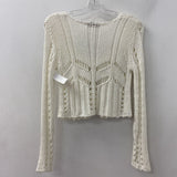WOMEN'S CARDIGAN cream S/M