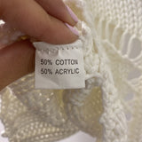 WOMEN'S CARDIGAN cream S/M