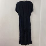 MAJE WOMEN'S JUMPSUIT black white S/38