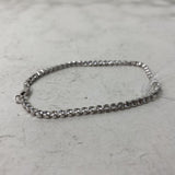 WOMEN'S BRACELET silver clear