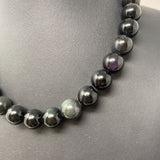 WOMEN'S NECKLACE black