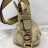COACH WOMEN'S BAG beige gold