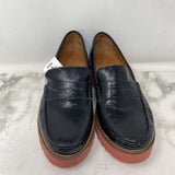 WOMEN'S FLATS black red 38