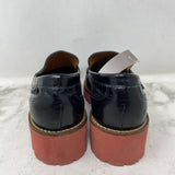 WOMEN'S FLATS black red 38