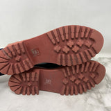 WOMEN'S FLATS black red 38