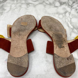 WOMEN'S SANDALS burnt orange 38