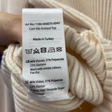 WOMEN'S SWEATER cream S