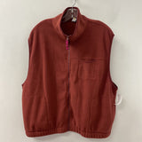 OLD NAVY WOMEN'S VESTS OUTERWEAR rust-red XL
