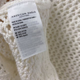 AMERICAN EAGLE WOMEN'S CARDIGAN white L