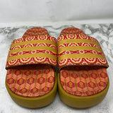 ADIDAS WOMEN'S FOOTWEAR pink orange yellow 40.5