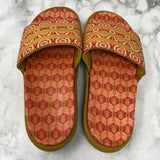 ADIDAS WOMEN'S FOOTWEAR pink orange yellow 40.5