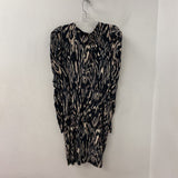 TED BAKER WOMEN'S DRESS white black brown grey 8/3