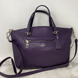 COACH WOMEN'S BAG dark purple