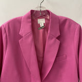 H&M WOMEN'S BLAZER/JACKET pink M